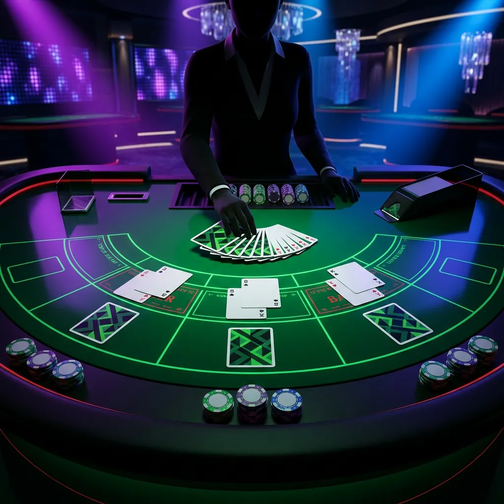 Table artwork for each live dealer card, matching the tables list order